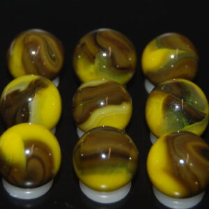 9 Beautiful HTF Jabo Classic Swirl Marbles