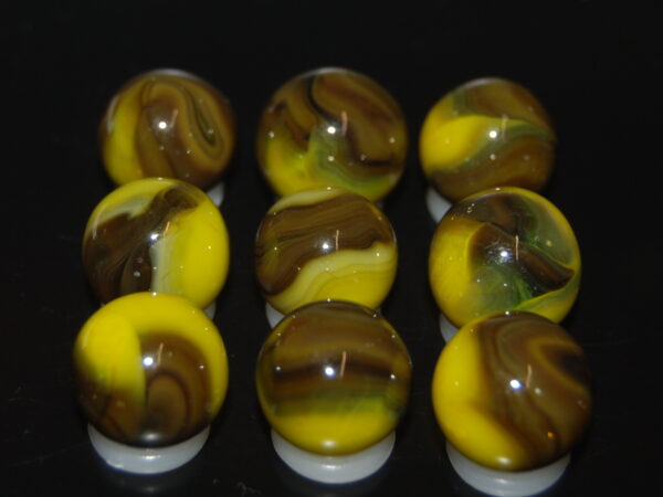 9 Beautiful HTF Jabo Classic Swirl Marbles