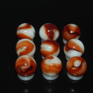 9 Beautiful HTF 1998 Jabo Classic Swirl Marbles