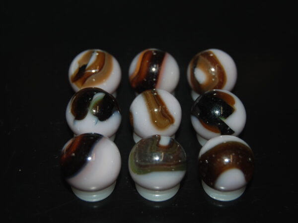 9 Beautiful HTF Jabo Classic Swirl Marbles