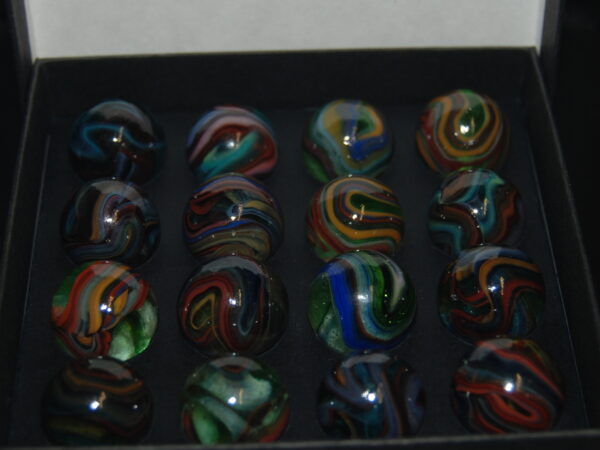 Collector Box New London Potluck Some Aventurine Marbles Made 2024