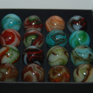 Collector Box Jabo Kokomo Marbles Some With Aventurine