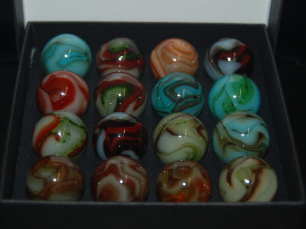 Collector Box Jabo Kokomo Marbles Some With Aventurine