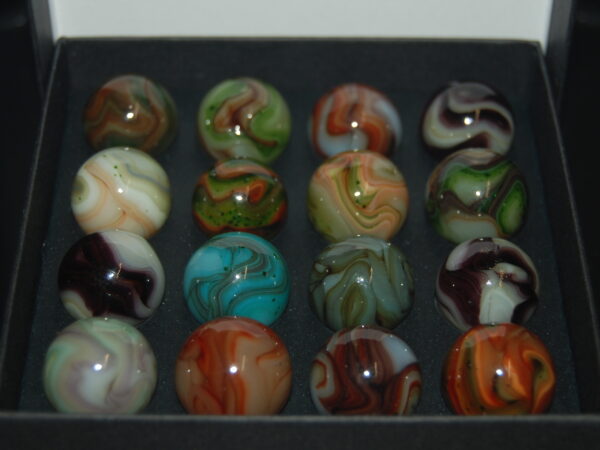 Collector Box Jabo Kokomo Marbles Some With Aventurine