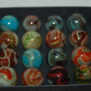 Collector Box Jabo Kokomo Marbles Some With Aventurine