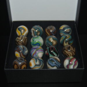 Collector Box Jabo J Boy’s Special Run Marbles Made 2011