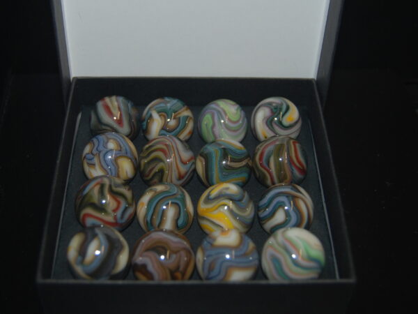 HTF Collector Box Jabo J Boy's Special Run Marbles Made 2011