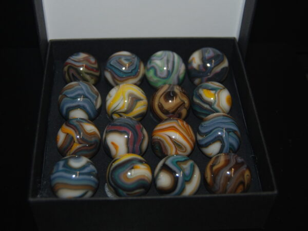 HTF Collector Box Jabo J Boy's Special Run Marbles Made 2011