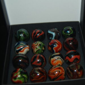 Collector Box Jabo March Madness Aventurine Marbles Made 3-19-2009 (Copy)