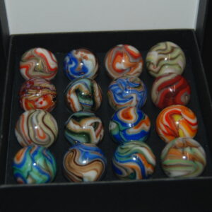 Collector Box Jabo Mamie Sistersville Marbles MY BEST Made 2010