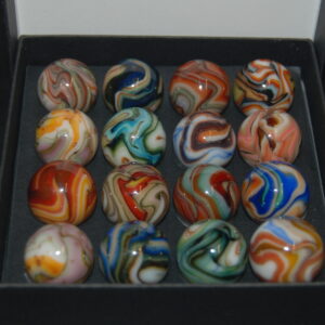 Collector Box Jabo Mamie Sistersville Marbles MY BEST Made 2010